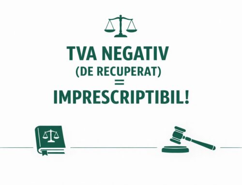 TVA NEGATIV = IMPRESCRIPTIBIL